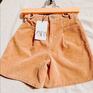 Zara Corduroy shorts